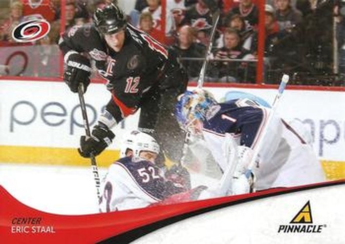 #112 Eric Staal - Carolina Hurricanes - 2011-12 Panini Pinnacle Hockey