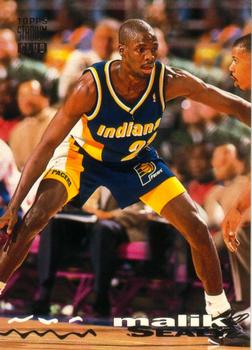 #112 Malik Sealy - Indiana Pacers - 1993-94 Stadium Club Basketball