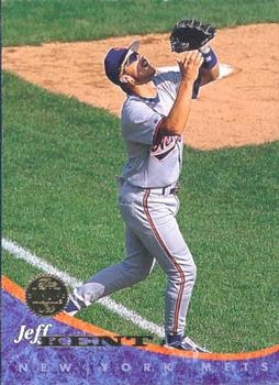#112 Jeff Kent - New York Mets - 1994 Leaf Baseball