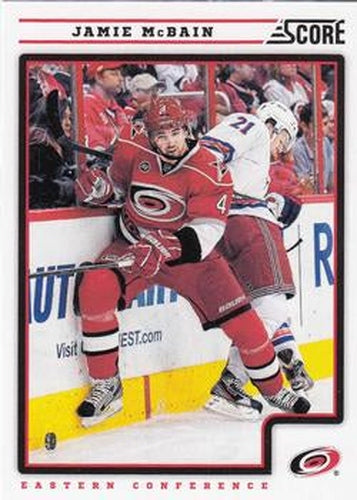 #112 Jamie McBain - Carolina Hurricanes - 2012-13 Score Hockey