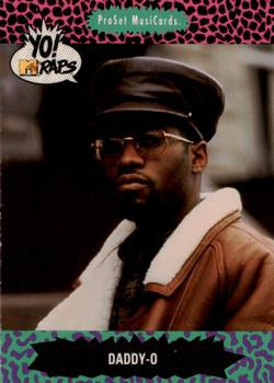 #112 Daddy-O - 1991 Pro Set Yo! MTV Raps