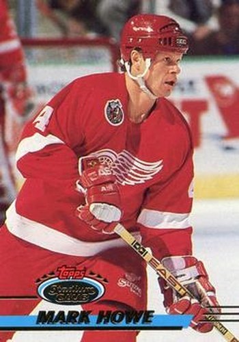 #112 Mark Howe - Detroit Red Wings - 1993-94 Stadium Club Hockey