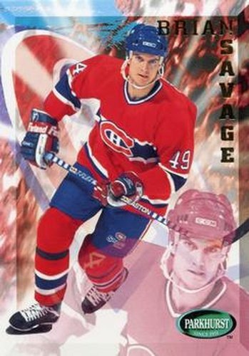 #112 Brian Savage - Montreal Canadiens - 1995-96 Parkhurst International Hockey
