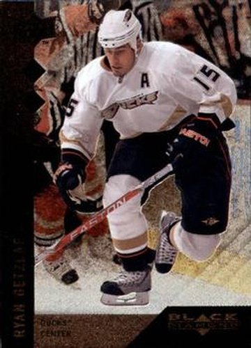 #112 Ryan Getzlaf - Anaheim Ducks - 2009-10 Upper Deck Black Diamond Hockey