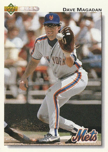#112 Dave Magadan - New York Mets - 1992 Upper Deck Baseball