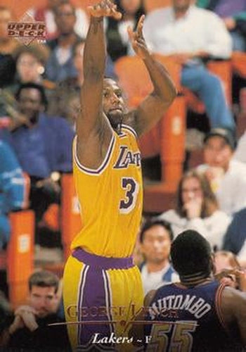 #112 George Lynch - Los Angeles Lakers - 1995-96 Upper Deck Basketball