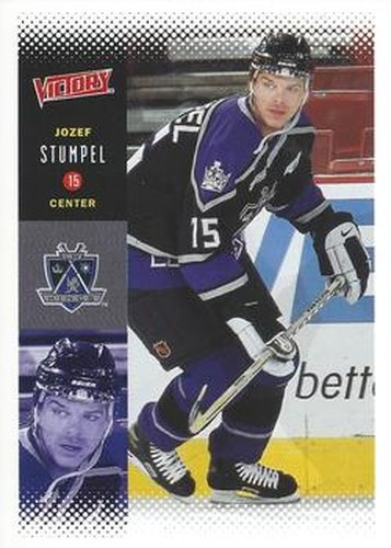 #112 Jozef Stumpel - Los Angeles Kings - 2000-01 Upper Deck Victory Hockey
