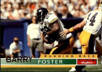 #112 Barry Foster - Pittsburgh Steelers - 1995 SkyBox Impact Football
