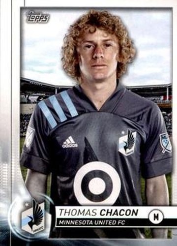 #112 Thomas Chacon - Minnesota United FC - 2020 Topps MLS Soccer
