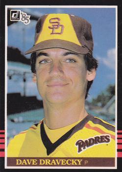 #112 Dave Dravecky - San Diego Padres - 1985 Donruss Baseball