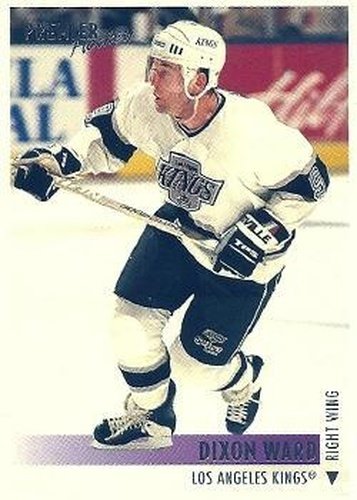 #112 Dixon Ward - Los Angeles Kings - 1994-95 Topps Premier Hockey