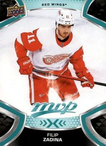 #112 Filip Zadina - Detroit Red Wings - 2021-22 Upper Deck MVP Hockey