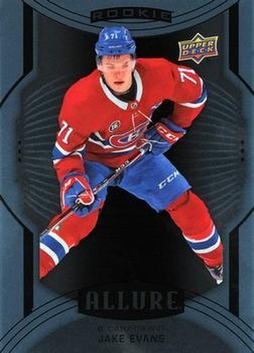 #112 Jake Evans - Montreal Canadiens - 2020-21 Upper Deck Allure Hockey