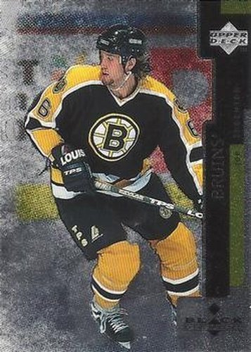 #112 Joe Thornton - Boston Bruins - 1997-98 Upper Deck Black Diamond Hockey