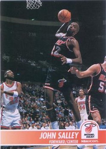 #112 John Salley - Miami Heat - 1994-95 Hoops Basketball