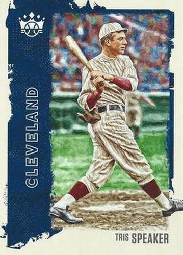 #112 Tris Speaker - Cleveland Indians - 2021 Panini Diamond Kings Baseball