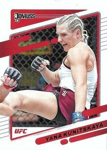 #112 Yana Kunitskaya - 2022 Donruss UFC MMA