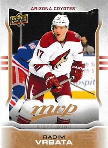#112 Radim Vrbata - Arizona Coyotes - 2014-15 Upper Deck MVP Hockey
