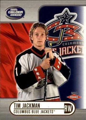 #112 Tim Jackman - Columbus Blue Jackets - 2003-04 Pacific Calder Hockey