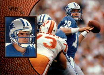 #112 Scott Mitchell - Detroit Lions - 1996 Select Football