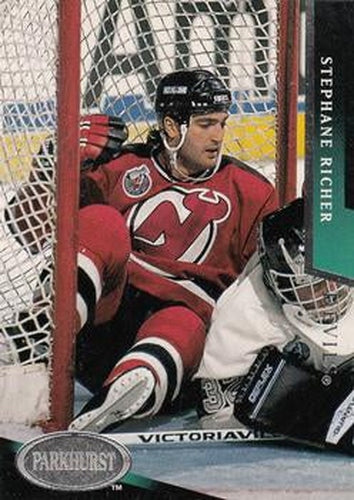 #113 Stephane Richer - New Jersey Devils - 1993-94 Parkhurst Hockey