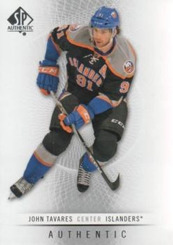 #113 John Tavares - New York Islanders - 2012-13 SP Authentic Hockey