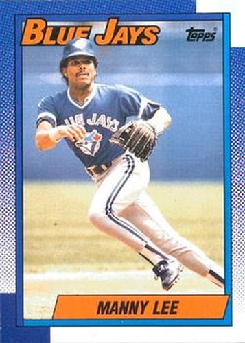 #113 Manuel Lee - Toronto Blue Jays - 1990 O-Pee-Chee Baseball