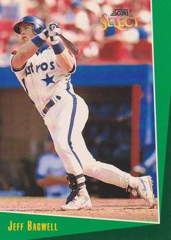 #113 Jeff Bagwell - Houston Astros - 1993 Select Baseball