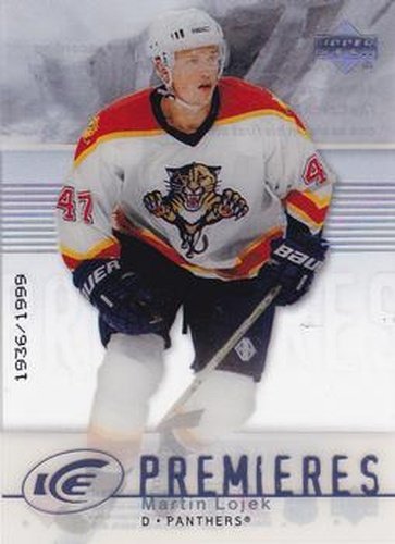 #113 Martin Lojek - Florida Panthers - 2007-08 Upper Deck Ice Hockey