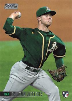#113 Daulton Jefferies - Oakland Athletics - 2021 Stadium Club Baseball