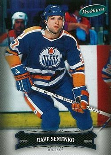 #113 Dave Semenko - Edmonton Oilers - 2006-07 Parkhurst Hockey