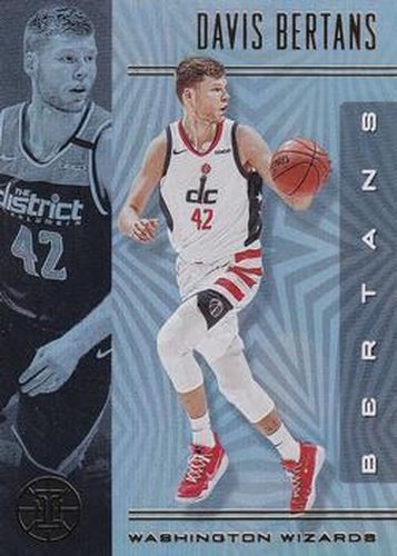 #113 Davis Bertans - Washington Wizards - 2019-20 Panini Illusions Basketball
