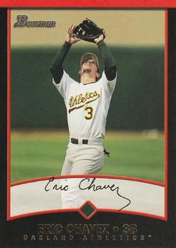 #113 Eric Chavez - Oakland Athletics - 2001 Bowman Baseball