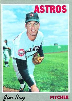 #113 Jim Ray - Houston Astros - 1970 Topps Baseball