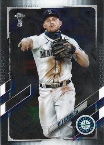 #113 Kyle Seager - Seattle Mariners - 2021 Topps Chrome Ben Baller Edition Baseball
