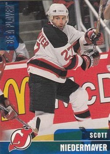 #113 Scott Niedermayer - New Jersey Devils - 1999-00 Be a Player Memorabilia Hockey