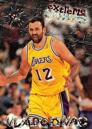 #113 Vlade Divac - Los Angeles Lakers - 1995-96 Stadium Club Basketball