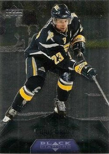 #113 Chris Drury - New York Rangers - 2007-08 Upper Deck Black Diamond Hockey