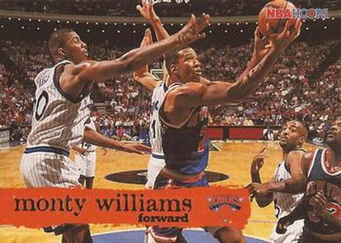 #113 Monty Williams - New York Knicks - 1995-96 Hoops Basketball