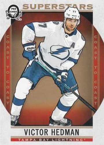 #113 Victor Hedman - Tampa Bay Lightning - 2018-19 O-Pee-Chee Coast to Coast Hockey