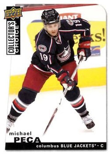 #114 Michael Peca - Columbus Blue Jackets - 2008-09 Collector's Choice Hockey