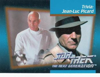 #114 Trivia: Jean-Luc Picard - 1992 Impel Star Trek: The Next Generation
