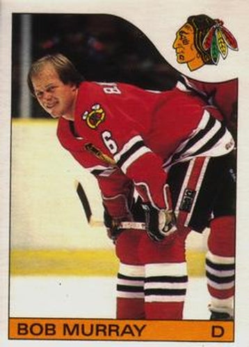 #114 Bob Murray - Chicago Blackhawks - 1985-86 O-Pee-Chee Hockey