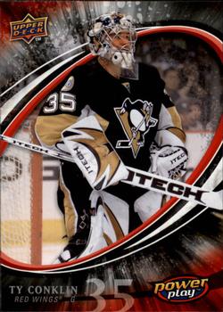 #114 Ty Conklin - Detroit Red Wings - 2008-09 Upper Deck Power Play Box Set Hockey