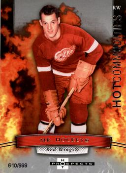 #114 Gordie Howe - Detroit Red Wings - 2007-08 Fleer Hot Prospects Hockey