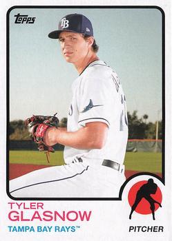 #114 Tyler Glasnow - Tampa Bay Rays - 2021 Topps Archives Baseball