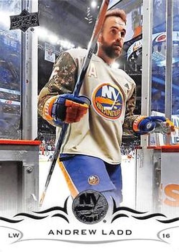 #114 Andrew Ladd - New York Islanders - 2018-19 Upper Deck Hockey