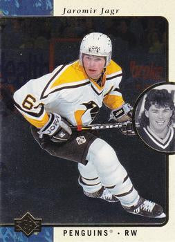 #114 Jaromir Jagr - Pittsburgh Penguins - 1995-96 SP Hockey