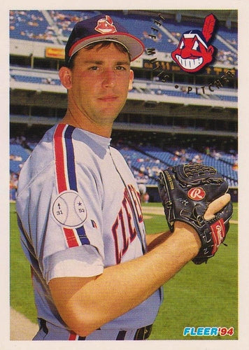 #114 Jeff Mutis - Cleveland Indians - 1994 Fleer Baseball