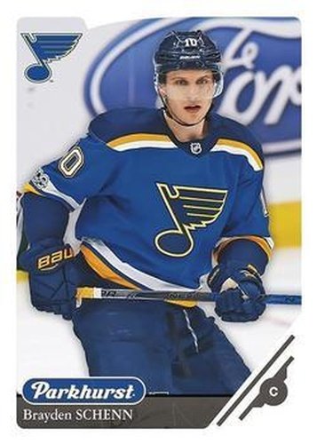 #114 Brayden Schenn - St. Louis Blues - 2018-19 Parkhurst Hockey